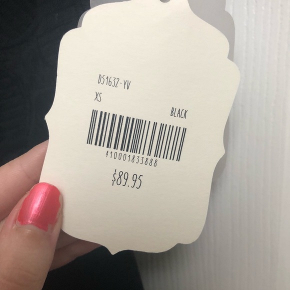 Altar’d State Velvet and Floral Lace Formal Dress - Picture 6 of 6